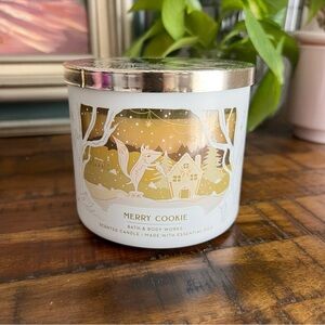 Bath & Body Works Merry Cookie Scented Candle